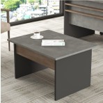 Navaris B Ofis Sehpası 80CM*60CM Kahve-Beton-Antrasit Nav2-Cga