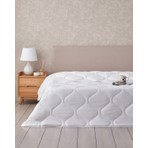 English Home Somni Mikrofiber Çift Kişilik Yorgan 195x215 cm Ekru