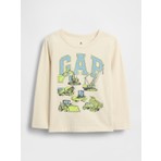Gap Erkek Bebek Krem Mix And Match Grafik Logo T-Shirt