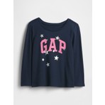 Gap Kız Bebek Lacivert Gap Logo T-Shirt