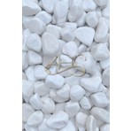 Ahs Beyaz Dolomit Taş 5 kg 4-6 cm Dere Çakıl Taşı Bahçe Peyzaj Süs Taşı Saksı Teraryum Akvaryum Taşı A0505