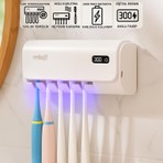 Mioji UV5F Pro 2600mAh Şarj Edilebilir Uv Sterilizatörü Diş Fırçası Tutucusu - Beyaz