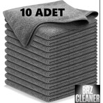 BRZ CLEAN 10 Adet 30x30 cm Mikrofiber Temizlik Bezi