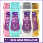 Duru Body Scrub Duş Jeli Tanışma Seti 4x450 Ml (Gold-Crystal-Pink Delight-Ice Light)