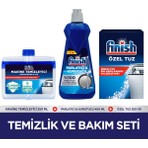 Finish Temizlik ve Bakım Seti (Parlatıcı 400 ml + Makine Temizleyici Sıvı 250 ml + Tuz 550 g)