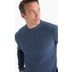 DeFacto Standart Fit Bisiklet Yaka Basic Dokulu Triko Kazak E0811AX25WN