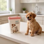 Ny Home Kedi Köpek Mama Kutusu Pembe Kapak 1 Adet