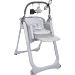 Chicco Polly Magıc Relax Mama Sandalyeleri Grey Renkli Ergonomik Tasarımlı 15 kg Taşıma Kapasitesi