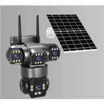 O-kam Okam O-Kam 6060 4G 6MP Dual Lens PTZ Kamera - Sim Kart Destekli - Solar Panel ile Enerji Verimli