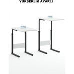 Yükseklik Ayarlı Hasta Yemek Masası Laptop Yatak Sehpası Koltuk Masası