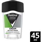 Rexona Men Clinical Protection Erkek Stick Deodorant Active Fresh 45 ml