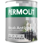 Permolit Akçalı Antipas Pas Önleyici Metal Astarı Gri 0,75L - 2,5l | Metal Yüzeyler Için Uzun Ömürlü Koruma Astarı, Pas Önleyici Metal Astarı ve Koruyucu Boya Astarı