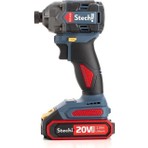 StechEnd SX32 20V Akülü Torklu Vidalama 2X2Ah Li-on Akü ile Yüksek Tork ve Güç
