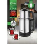 Kiwi KTM-2911 Paslanmaz Çelik Çay Makinesi, Inox Çaycı