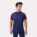 Uhlsport Goal Training T-Shirt Für Herren – Atmungsaktiv, Mit Mesh-Einsätzen & Optimierter Passform