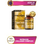 Nutraxin Collagen Beauty Complex 90 Tbl - Hidrolize Tip 1, 2, 3, 5, 10, Biotin, Zinc, Bakır, Hya, Selenyum