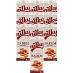 Nilky Şekersiz Badem Sütü 10x1 lt Glütensiz Vegan Laktosuz Bitkisel Bazlı Türkiye Menşeli