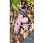 Lynare Hello Kitty 3D Silikon Anahtarlık ve Çanta Süsü 1 Adet