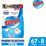 Bingo Matik Premium Toz Deterjan 8 kg Beyaz