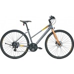 Carraro Sportive 325 Hd - 28 Jant 19'' 48CM (M) Kadro 24 Vites Şehir Bisikleti-Mat Füme/koyu Sarı