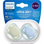 Philips Avent Ultra Air Emzik 0-6 Ay, 2'li Unisex, SCF085/21