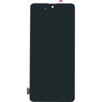 Samsung Uyumlu Galaxy M51 M515 LCD Ekran Siyah OLED Çıtasız