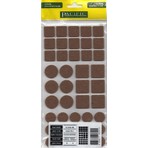 Karma Paket Yapışkanlı Keçe Sandalye, Masa, Koltuk Altı Parke Koruma Keçesi, Kare,yuvarlak