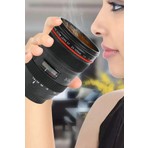 Kamera Lens Lensi Objektif Görünümlü Çay Kahve Bitki Çayı Termos Kupa Bardak 300 ml