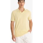 DeFacto Regular Fit Polo Yaka Bubble Kısa Kollu Tişört F6265AX25SM