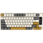 Claw’s Flux LCD Logo Ekran - Rainbow Bölgesel Işıklandırma - Ses Kontrolcüsü - Ultra Tepkime & Konfor 78 Tuş Membran Gaming & Ofis Klavyesi