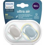 Philips Avent Ultra Air Emzik 18+ Ay,  2'li Paket, Unisex, SCF349/01