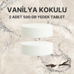 Saban 2x500 Gram - Vanilya Kokulu, Nem Alıcı Rutubet Ve Küf Önleyici Yedek Tablet