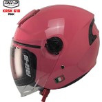 Free-M 618 Yarım Kask Pembe(Güneş Vizörlü)