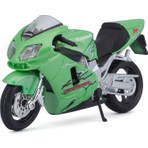 1:18 Kawasaki Ninja ZX-12R Model Motor Metalik Yeşil 31300 Fiyatı
