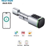 Neutron NTL-SC-02FKPW Parmak izi, Anahtarlı, Tuşlu, Kartlı ve Uzaktan Kontrollü Akıllı Kapı Kilidi