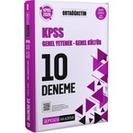 Pegem Akademi Yayıncılık 2026 KPSS Ortaöğretim Genel Yetenek Genel Kültür 10 Deneme