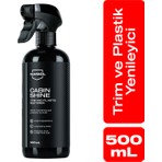 Nasiol Cabinshine Trim ve Plastik Korucuyu/Yenileyici-500ml-Plastik Yüzey,Torpido Parlatıcı Bakımı