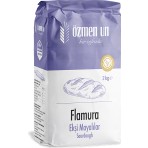 Özmen Flamura 2 kg Ekşi Mayalı Un Gluten İçeren Doğal Malzeme ile Ekmek Yapımına Uygun