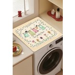 Valerine Life Çamaşır Kurutma Makinesi Matı Örtüsü 60X60CM Kaymaz Sıvı Geçirmez Silinebilir 27251006