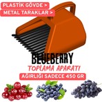 BSR Garden Plastik Meyve Toplama Tarağı, Aronya ve Kuşburnu İçin Ergonomik Tasarım 450 gr