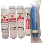 Aquatürk 5'li Filtre Seti Plastik Materyal ile Yüksek Performanslı Su Arıtma Aksesuarı