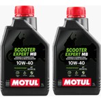 Motul Scooter Expert MB 10W-40 4t Motosiklet Yağı 2 Adet 1 Litre (Üretim Yılı: 2025)