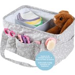 Babyjem Katlamalı Anne&bebek Organizer Gri Çiçek