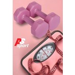 Psspor 2 Adet 2kg Pembe Renk Dambıl Seti ( 2 Adet 2kg Gönderim Yapılmaktadır)