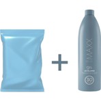 Maxx Deluxe 2'li Paket Oryal Mavi 500 gr - Oksidan 1000 ml 30V