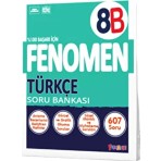 Kurmay Yayınları Fenomen Okul 8. Sınıf Türkçe Soru Bankası (B)