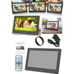 Kingboss Invicta Invicta Dijital Fotoğraf Çerçevesi Tft LCD 7inch' Ekran - Uzaktan Kumandalı,video,mp3,ayarlanbilir Açılıp Kapanma Zamanlaması,türkçe Dil