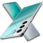 Tecno Camon 40 CM5 Uyumlu Şeffaf Silikon Kılıf - Kamera Korumalı Esnek Tam Koruma Kapak