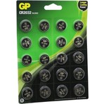 GP CR2032-2CAI20 3V Lityum Pil 20 li Kart