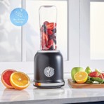 Karaca Paslanmaz Çelik 4 Bıçak Buz Kırıcı Retro Personal Kişisel Smoothie Blender